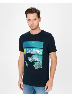 Jack & Jones Friday-disc Póló Kék << lejárt 643772