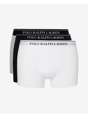 Polo Ralph Lauren 3 db-os Boxeralsó szett Fekete Fehér Szürke << lejárt 806754