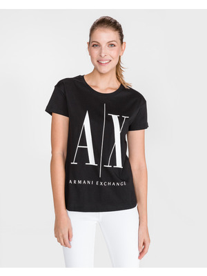 Armani Exchange Póló Fekete << lejárt 274580