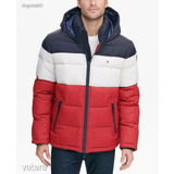 Tommy Hilfiger férfi, minőségi téli dzseki,kapucnis,eredeti,új,XL-es méret << lejárt 628532