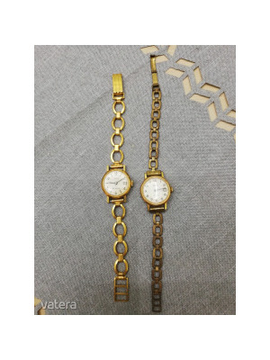 2db aranyozott, sorszámozott zaria 22 köves karóra << lejárt 952890