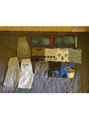 12 db-os fiú póló/rövidnadrág csomag (116-128) << lejárt 663496