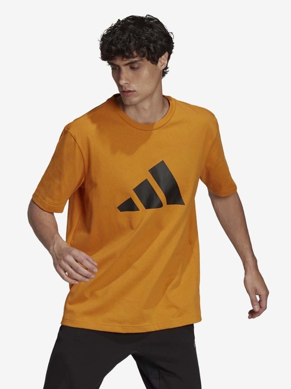 adidas Performance M FI 3B Tee Póló Narancssárga fotója
