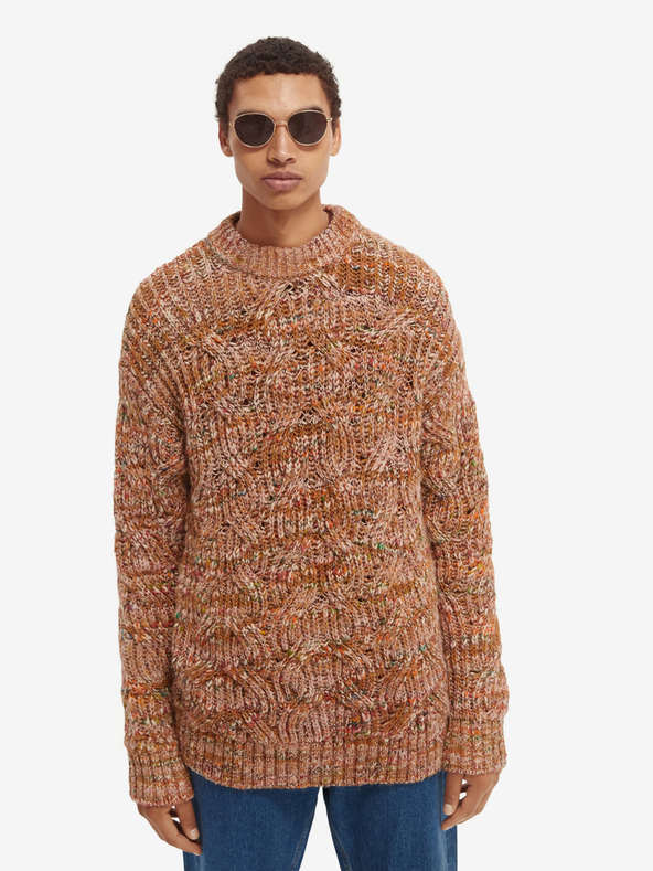 Scotch & Soda Pulóver Barna fotója