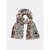 Desigual Animal Patch Bufanda Kendő Barna