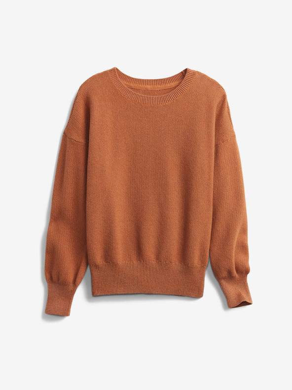 GAP Solid Slouchy Gyerek pulóver Barna Narancssárga << lejárt 8873886 18 fotója