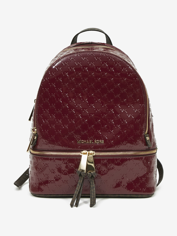 Michael Kors Rhea Zip Medium Hátizsák Piros fotója