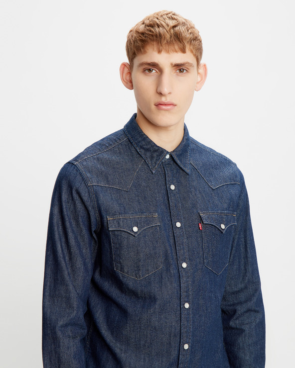 Levi's® Barstow Western Standard Ing Kék << lejárt 5089908 48 fotója