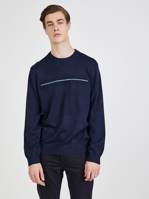 Armani Exchange Pulóver Kék