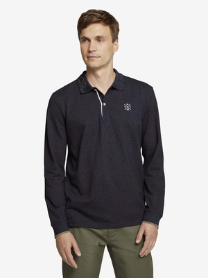 Tom Tailor Denim Teniszpóló Kék
