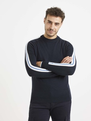 Celio Veritas Pulóver Kék