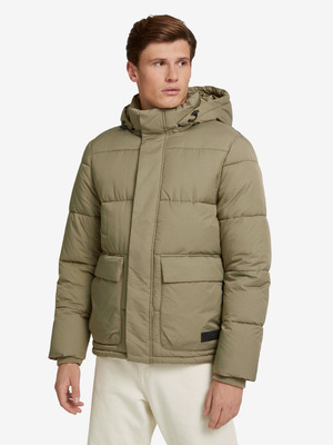 Tom Tailor Denim Clean Puffer Dzseki Zöld