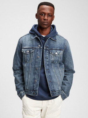 GAP Icon Denim Dzseki Kék