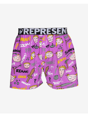 Represent Exclusive Ali Mike Troublemakers Boxeralsó Lila