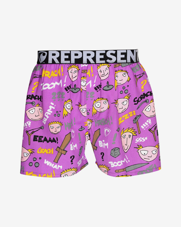 Represent Exclusive Ali Mike Troublemakers Boxeralsó Lila << lejárt 2220996 53 fotója