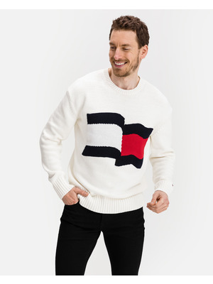 Tommy Hilfiger Pulóver Fehér