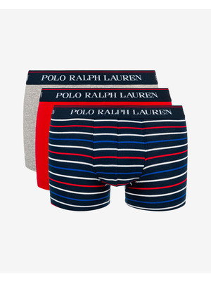 Polo Ralph Lauren 3 db-os Boxeralsó szett Kék Piros Szürke << lejárt 911923