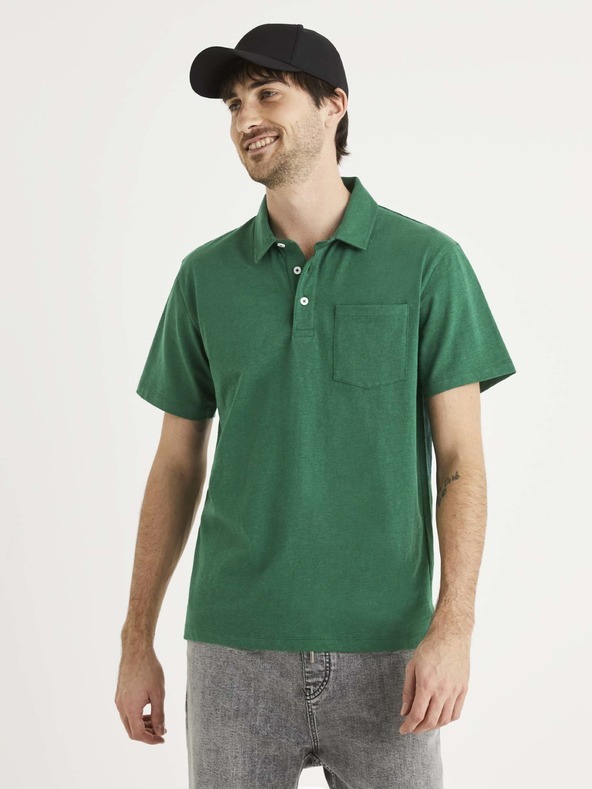 Celio Teniszpóló Zöld << lejárt 4573335 52 fotója