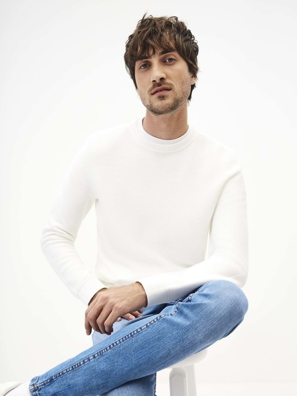 Celio Pulóver Fehér << lejárt 1500854 93 fotója