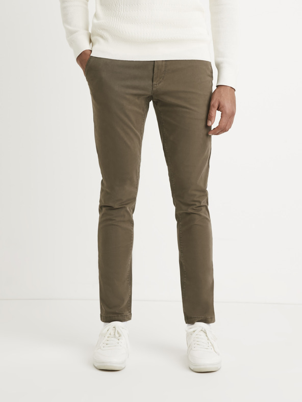 Celio Roprime Chino Nadrág Barna << lejárt 3597086 51 fotója