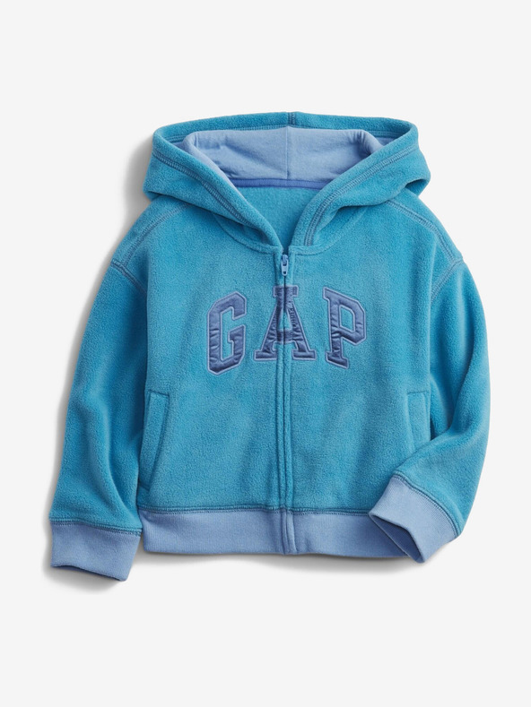 GAP Logo Profleece Active Melegítőfelső Kék << lejárt 1725002 18 fotója