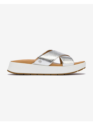 UGG Emily Papucs Ezüst Bézs