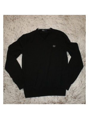 FRED PERRY MINŐSÉGI MERINÓI GYAPJÚ PULÓVER M-ES << lejárt 506714