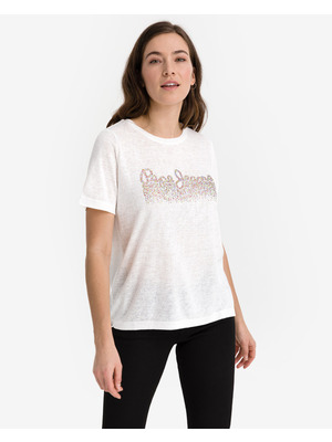 Pepe Jeans Davinia Póló Fehér