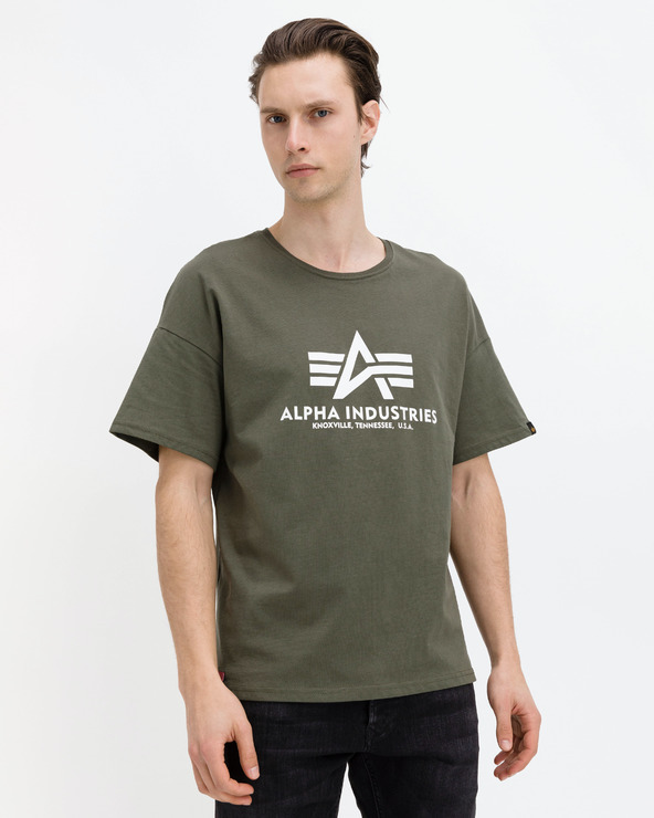 Alpha Industries Basic Póló Zöld << lejárt 7134314 82 << lejárt 437591 8 fotója