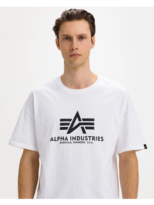 Alpha Industries Basic Póló Fehér
