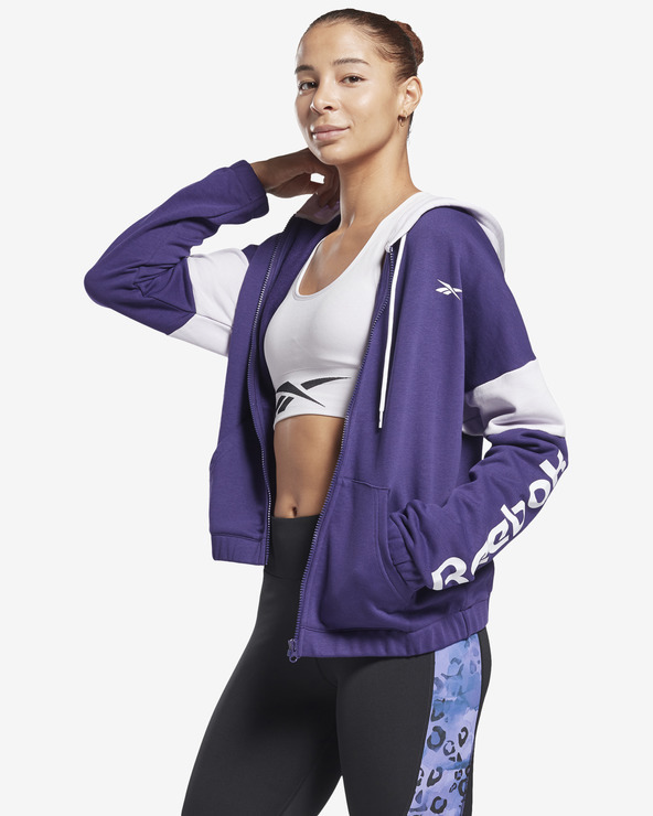 Reebok Training Essentials Linear Logo Melegítőfelső Lila << lejárt 2328837 37 fotója