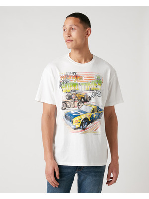 Wrangler Car Póló Fehér