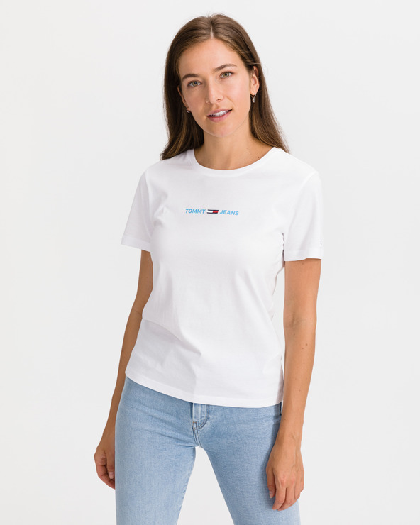 Tommy Jeans Póló Fehér fotója