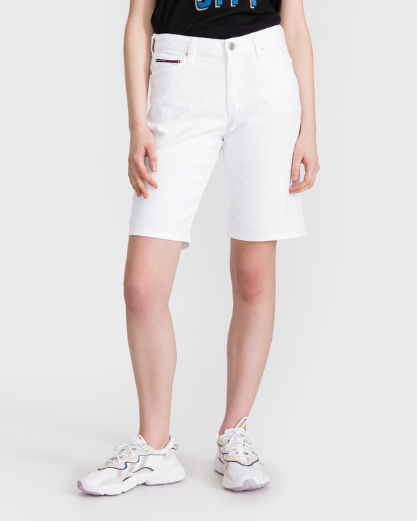 Tommy Jeans Mr Denim Bermuda Rövidnadrág Fehér fotója