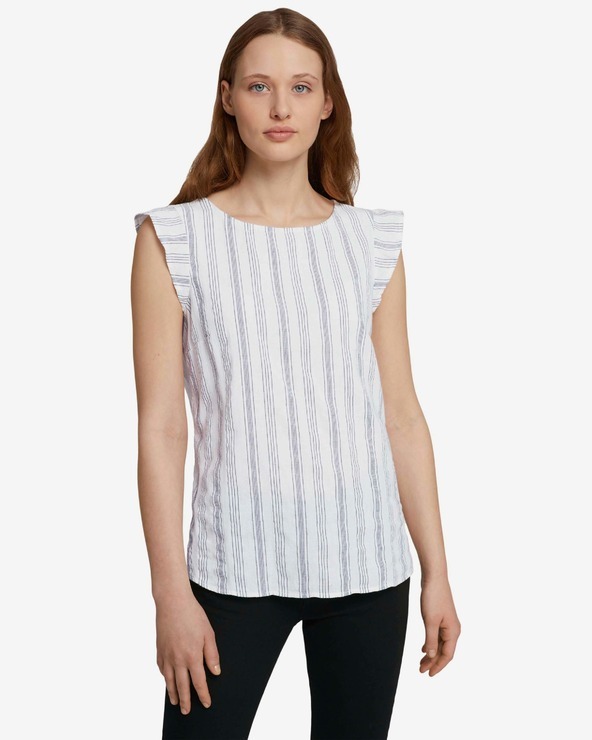 Tom Tailor Denim Top Fehér fotója
