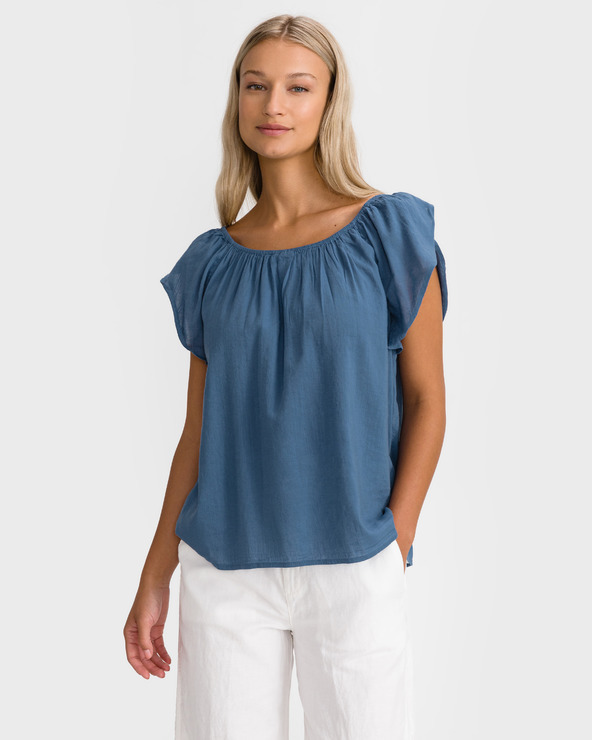 GAP Ruffle Póló Kék << lejárt 9908317 68 << lejárt 2669654 78 << lejárt 4121758 49 fotója