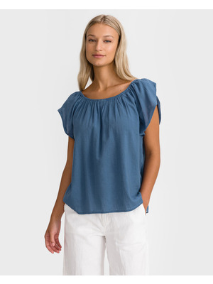 GAP Ruffle Póló Kék