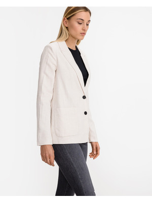 Vero Moda Amelia Blézer Fehér Bézs