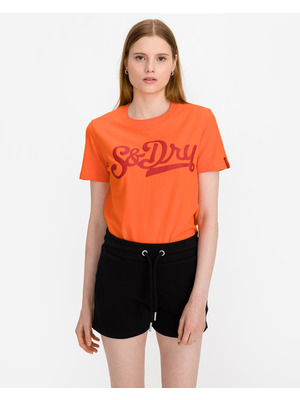 SuperDry Collegiate Cali State Póló Narancssárga