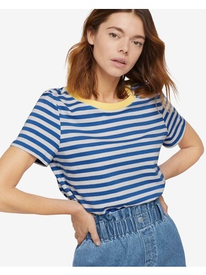 Tom Tailor Denim Póló Kék