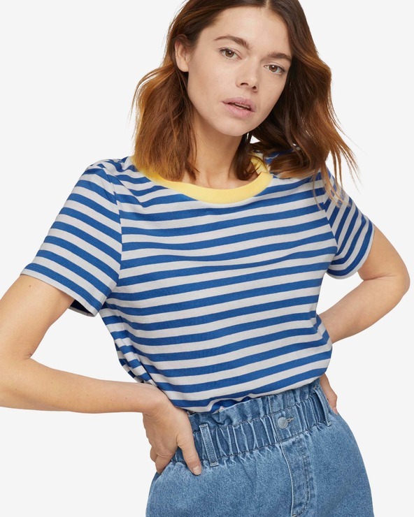 Tom Tailor Denim Póló Kék fotója