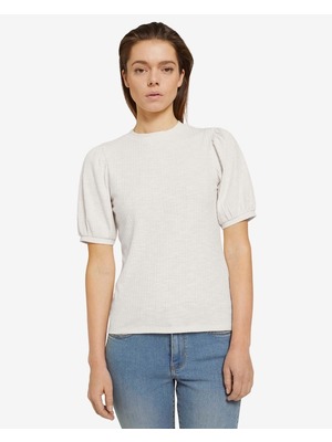 Tom Tailor Denim Póló Fehér