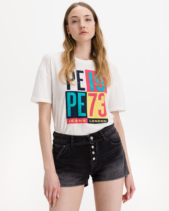 Pepe Jeans Dita Póló Fehér fotója