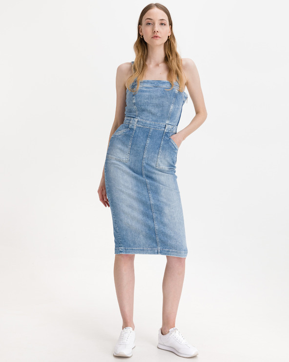 Guess Bodycon Ruha Kék fotója
