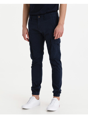 Jack & Jones Paul Flake Akm Cargo Nadrág Kék