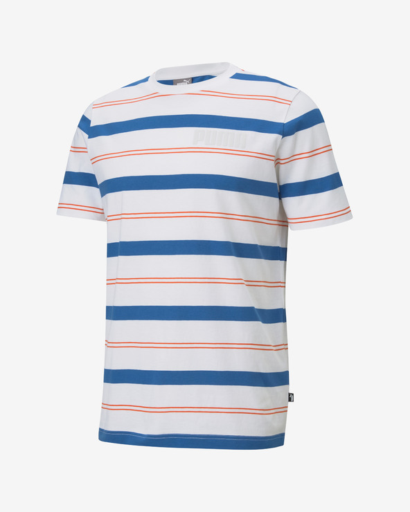 Puma Modern Basics Advanced Póló Kék Fehér fotója