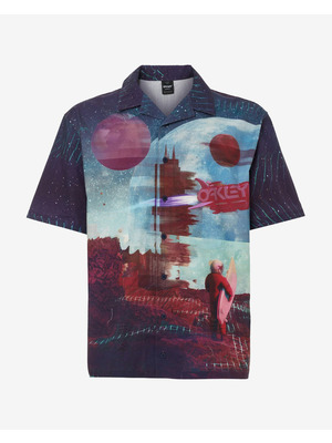 Oakley Outer Limits SS Button Down Ing Kék