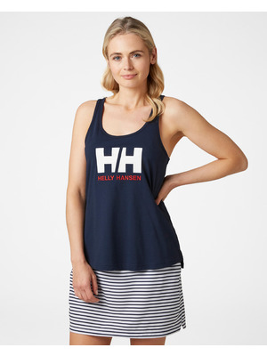 Helly Hansen Logo Singlet Trikó Kék