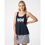 Helly Hansen Logo Singlet Trikó Kék