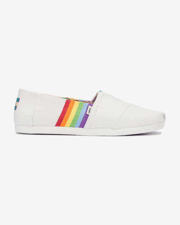 TOMS Unity Rainbow Slip On Fehér << lejárt 4673013 62 << lejárt 8574654 26 fotója